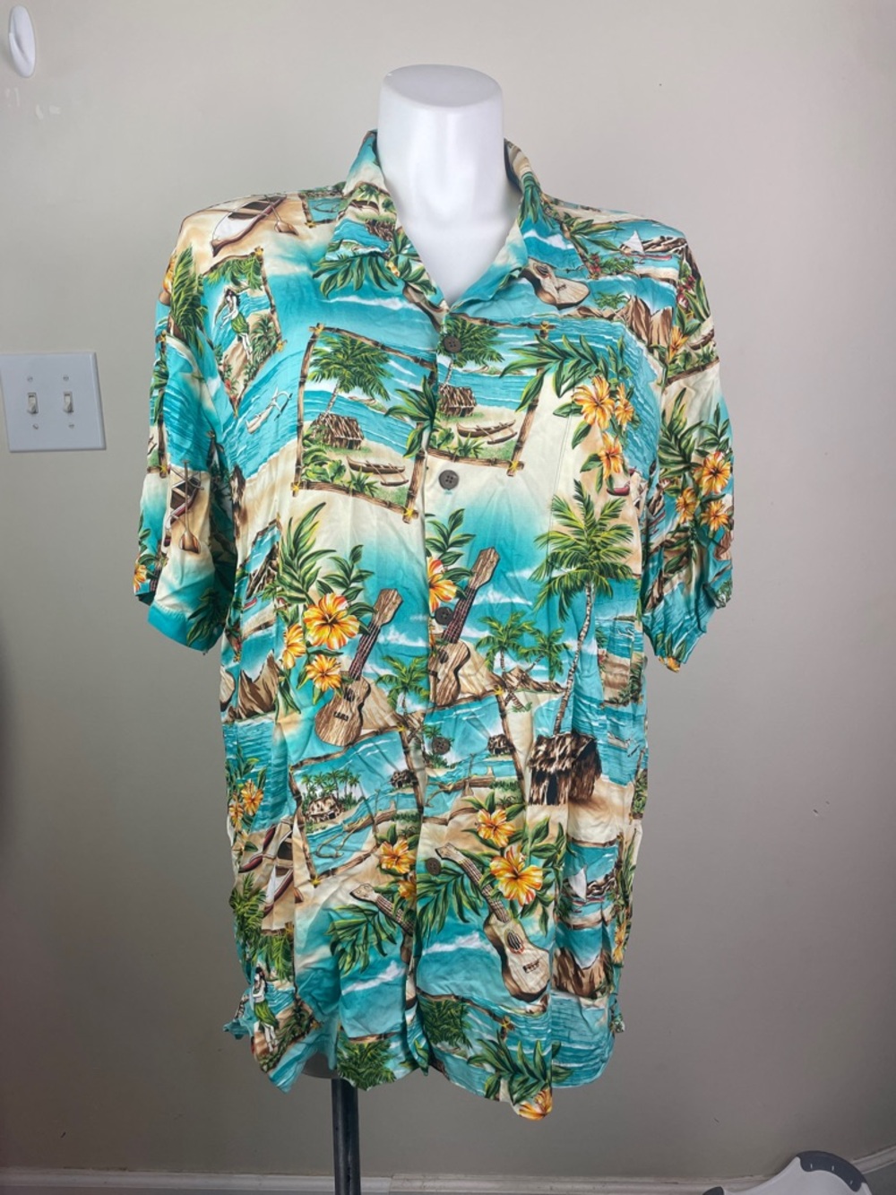 Bishop St. apparel Vintage Hawaiian Shirt